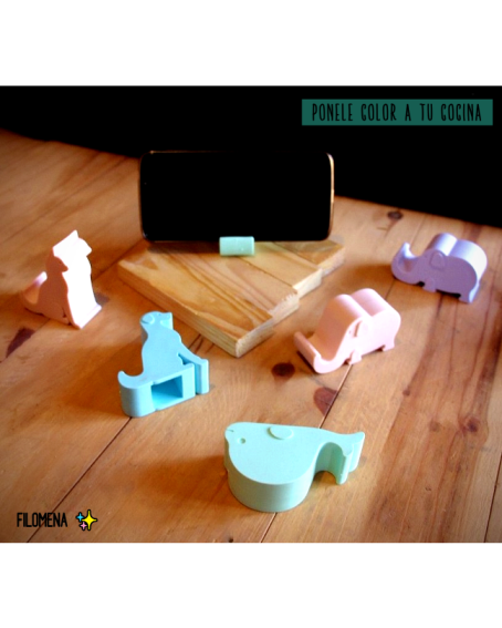 Soporte celular animalitos